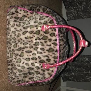 Justice rolling tote bag